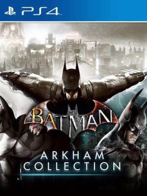 3 JUEGOS EN 1 BATMAN ARKHAM COLLECTION PS4