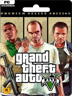 GRAND THEFT AUTO V GTA V: PREMIUM ONLINE EDITION ROCKSTAR GAMES LAUNCHER KEY GLOBAL PC