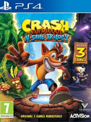 CRASH BANDICOOT N SANE TRILOGY PS4