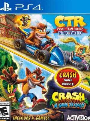 4 JUEGOS EN 1 CRASH COLLECTION PS4