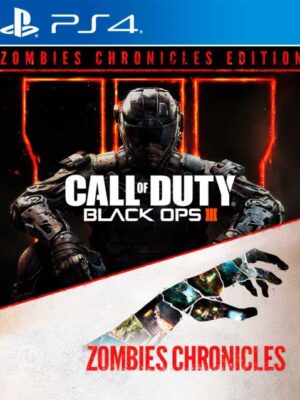 CALL OF DUTY BLACK OPS III MAS DLC ZOMBIES CHRONICLES (FULL INGLES) PS4