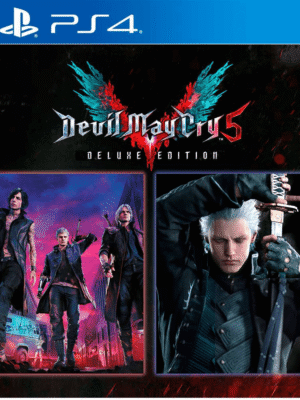 DEVIL MAY CRY 5 DELUXE + VERGIL  PS4