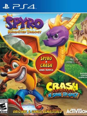 SPYRO™ + CRASH REMASTERED GAME BUNDLE PS4