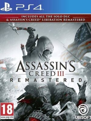ASSASSINS CREED III REMASTERED PS4