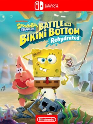 BOB ESPONJA BATTLE FOR BIKINI BOTTOM REHYDRATED – NINTENDO SWITCH