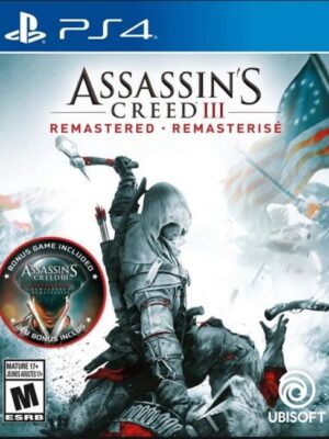 ASSASSINS CREED III REMASTERED PS4