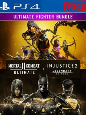 MORTAL KOMBAT 11 ULTIMATE + INJUSTICE 2 LEG. EDITION BUNDLE PS4