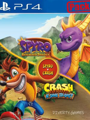 SPYRO™ + CRASH REMASTERED GAME BUNDLE PS4