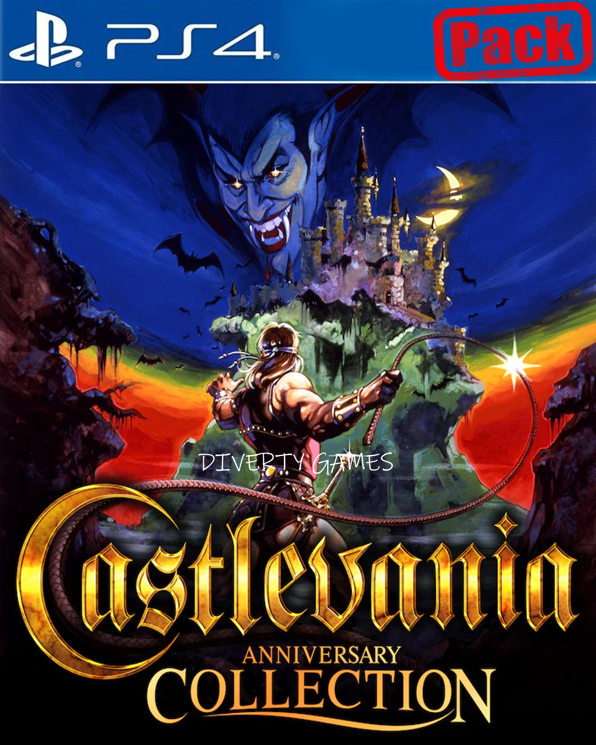 CASTLEVANIA ANNIVERSARY COLLECTION PS4