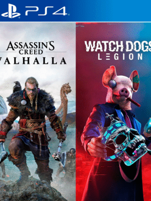 ASSASSINS CREED® VALHALLA + WATCH DOGS®: LEGION BUNDLE PS4