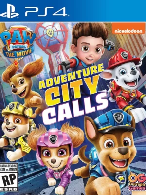 PAW PATROL THE MOVIE ADVENTURE CITY CALLS PS4