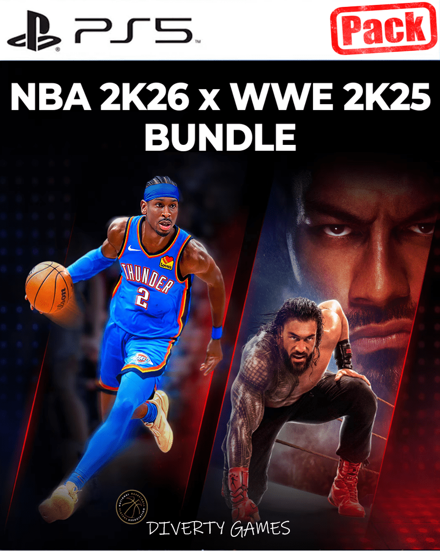 NBA 2K26 x WWE 2K25 BUNDLE PS5
