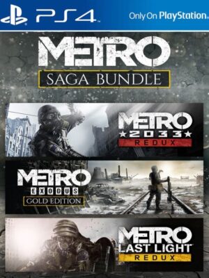 METRO SAGA BUNDLE – 3 JUEGOS EN 1 – PS4