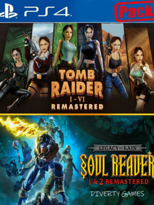 THE TOMB RAIDER & SOUL REAVER REMASTERED BUNDLE PS4