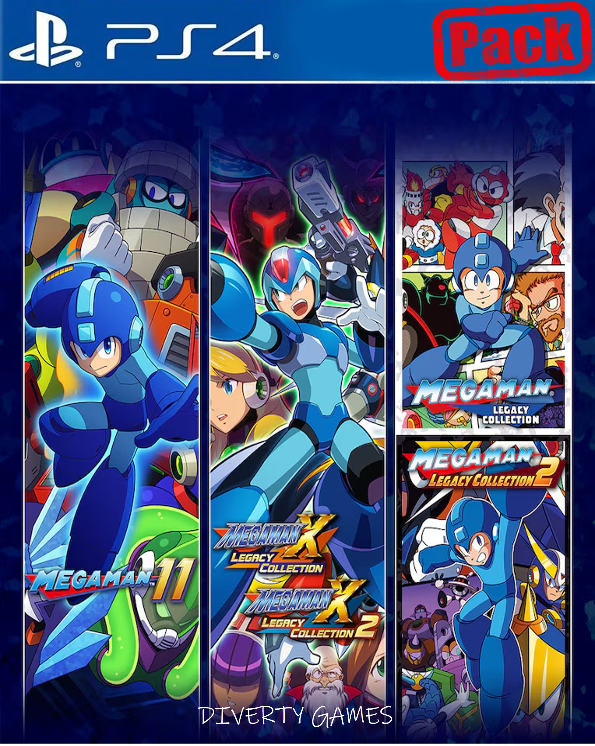 MEGA MAN 30TH ANNIVERSARY BUNDLE PS4