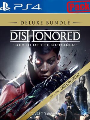 DISHONORED®: DEATH OF THE OUTSIDER™ – DELUXE BUNDLE PS4