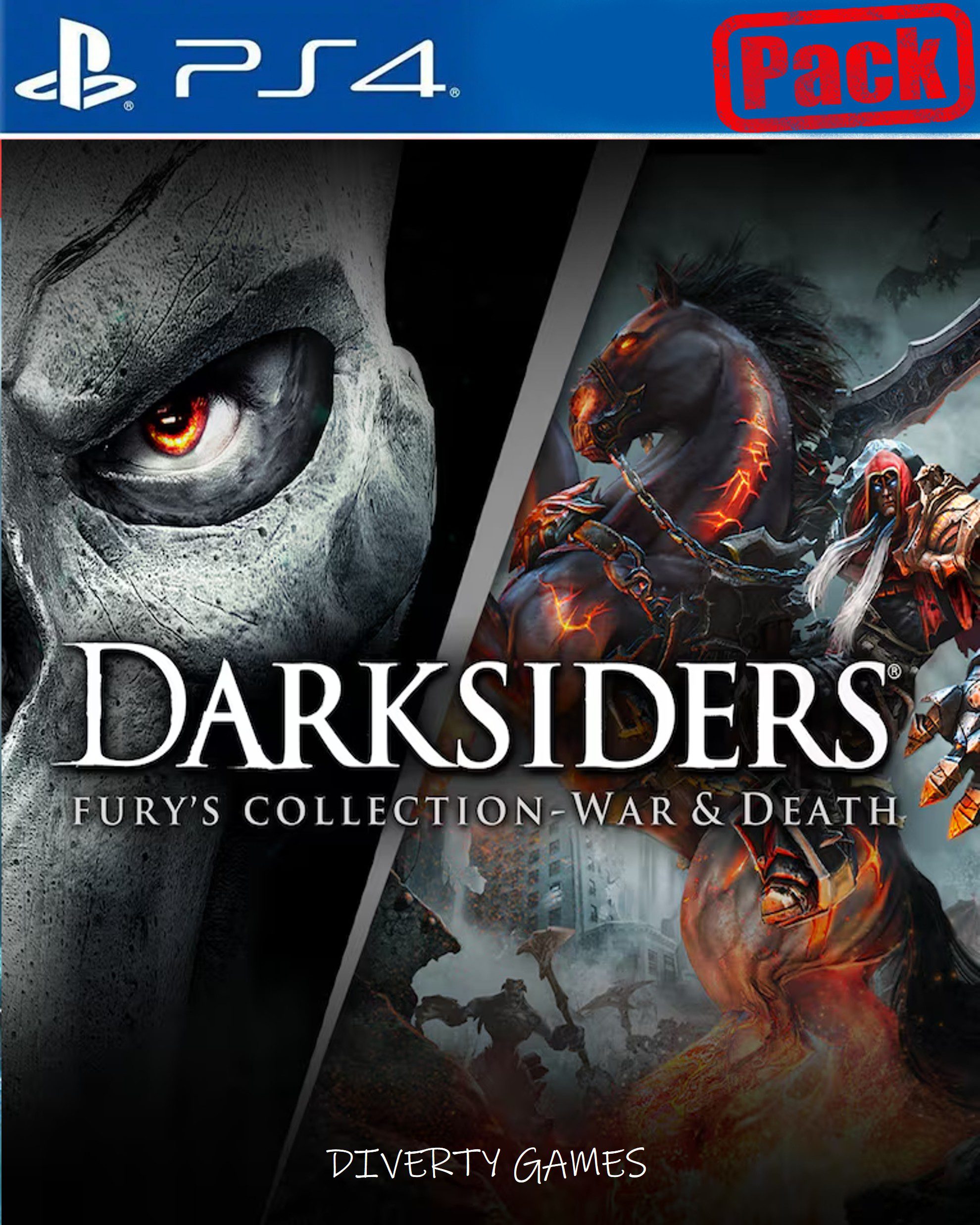 DARKSIDERS: FURYS COLLECTION - WAR AND DEATH PS4