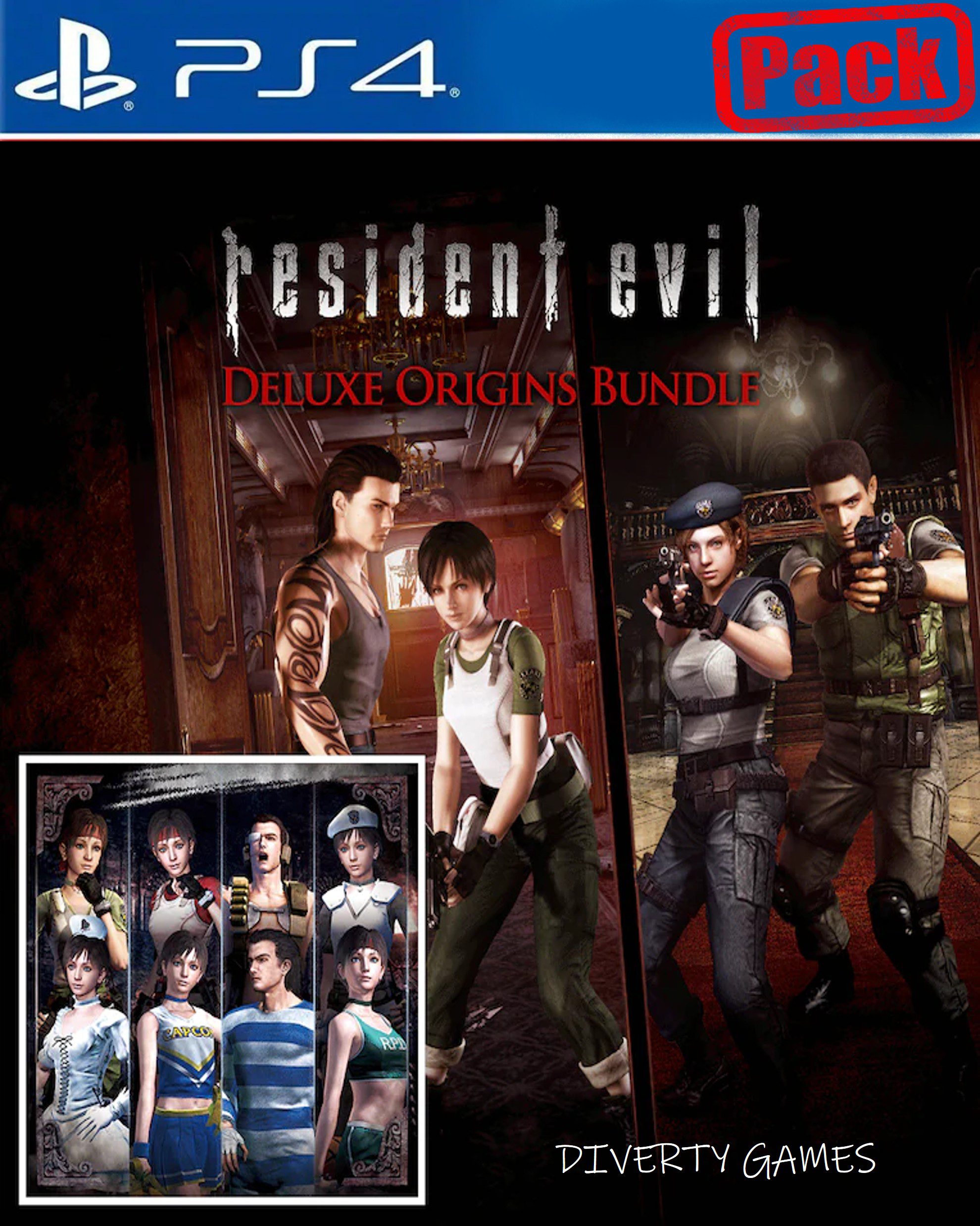RESIDENT EVIL: DELUXE ORIGINS BUNDLE PS4