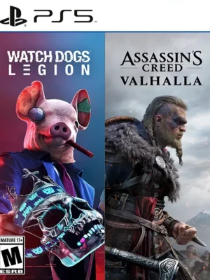 ASSASSINS CREED® VALHALLA + WATCH DOGS®: LEGION BUNDLE PS5