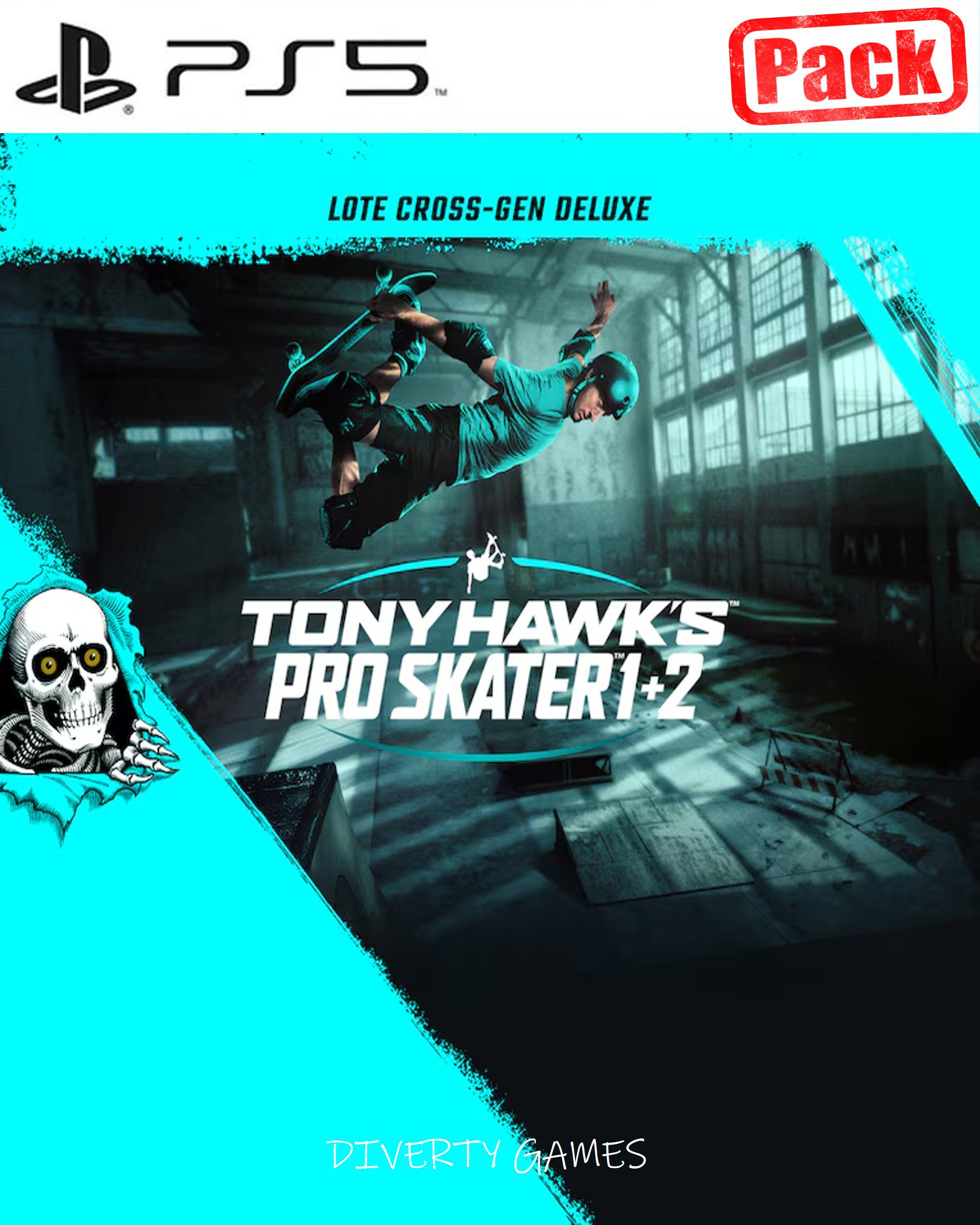 TONY HAWK'S™ PRO SKATER™ 1 + 2 DELUXE BUNDLE PS5