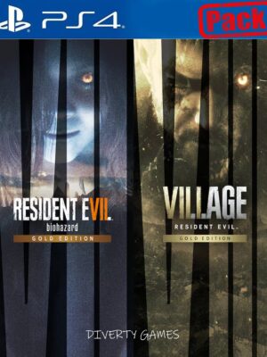 RESIDENT EVIL 7 GOLD EDITION & VILLAGE GOLD EDITION PS4
