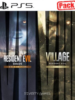 RESIDENT EVIL 7 GOLD EDITION & VILLAGE GOLD EDITION PS5