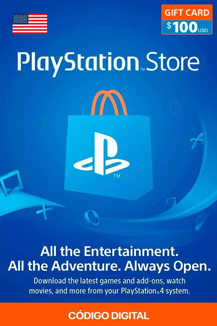 PlayStation Network Card – PSN CARD $100 USA