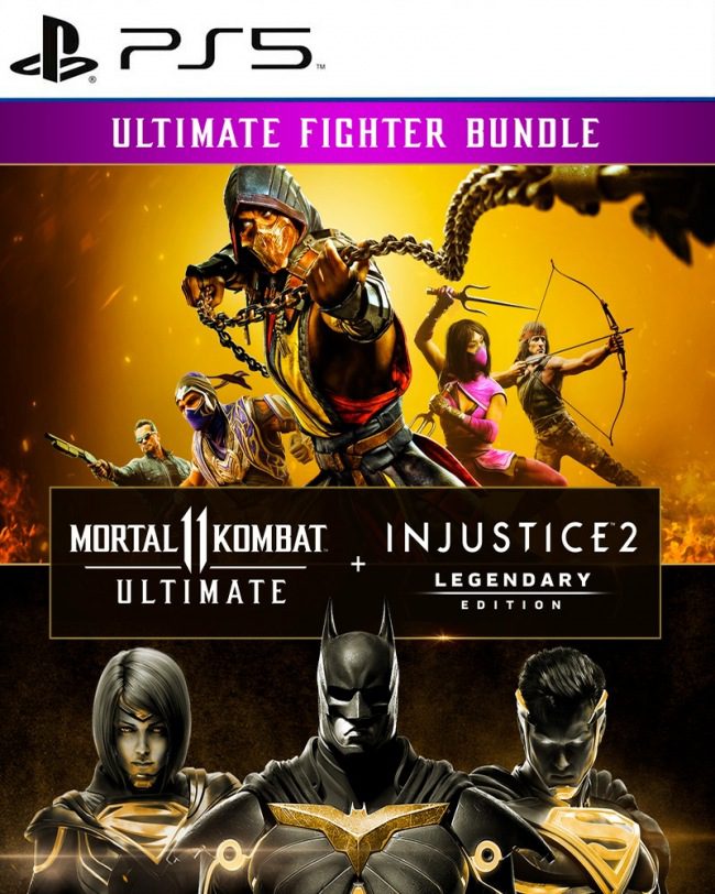 MORTAL KOMBAT 11 ULTIMATE + INJUSTICE 2 LEG. EDITION BUNDLE PS5