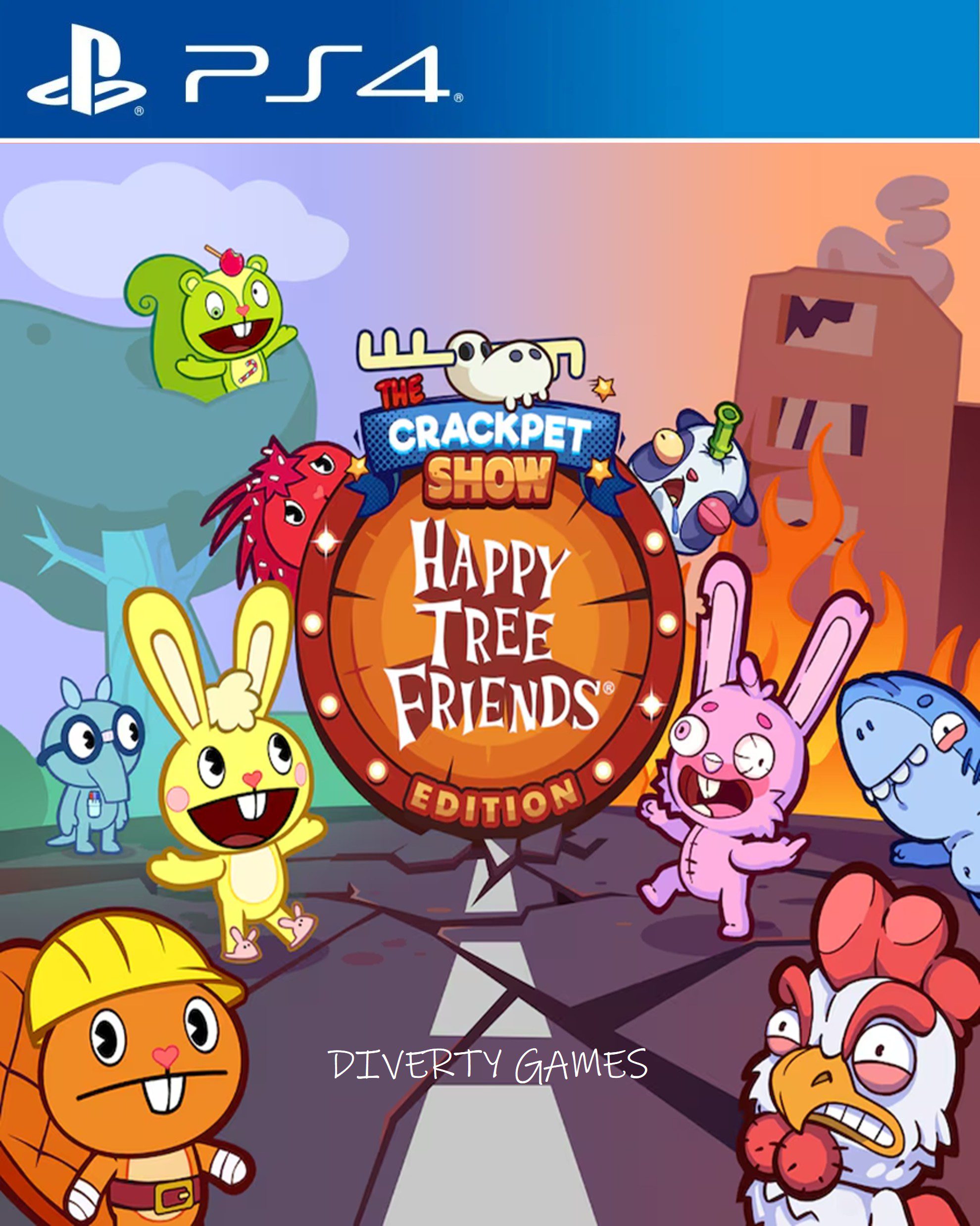 THE CRACKPET SHOW: HAPPY TREE FRIENDS EDITION PS4