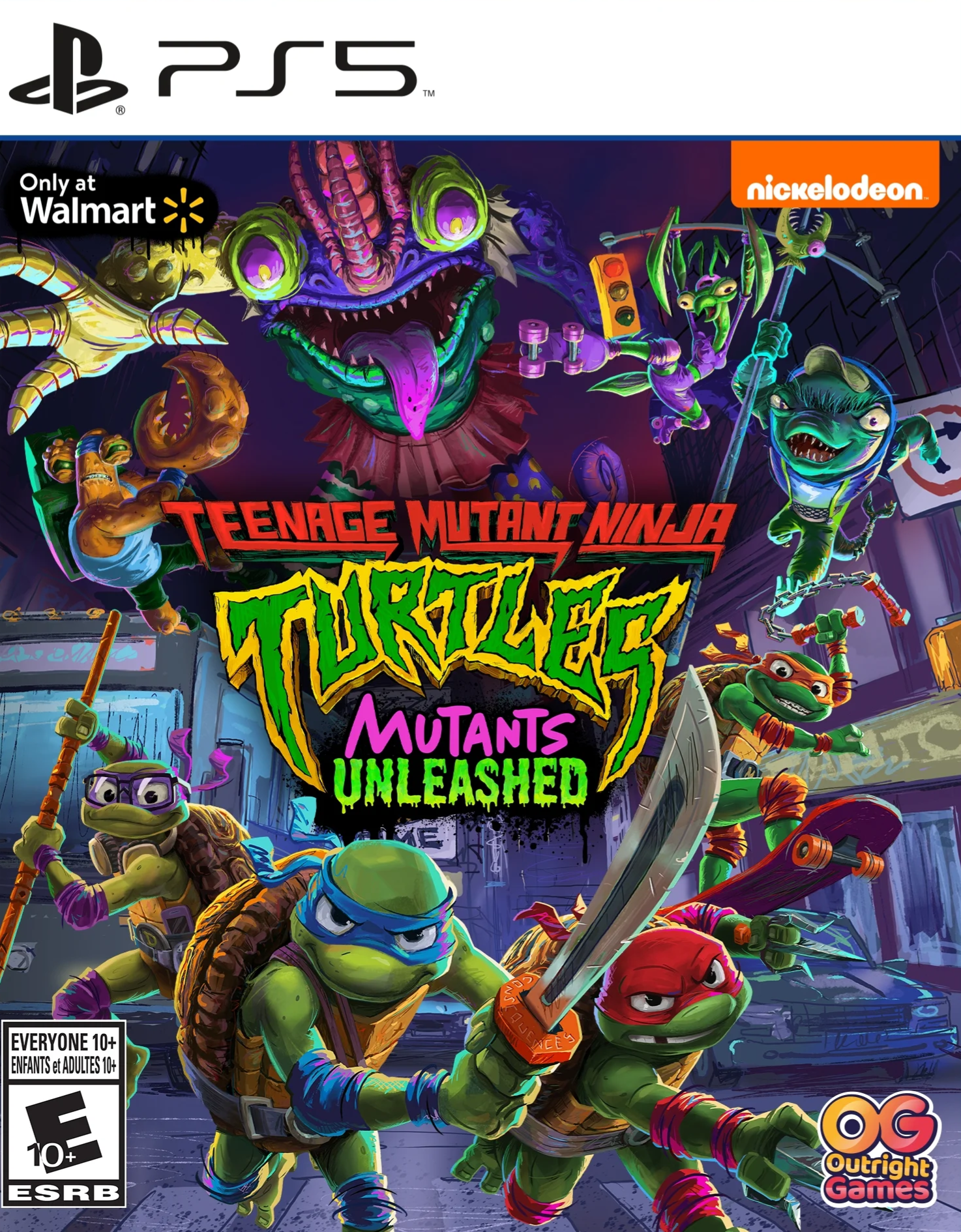 TEENAGE MUTANT NINJA TURTLES: MUTANTS UNLESHED PS5
