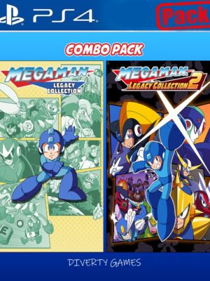 MEGA MAN LEGACY COLLECTION 1 & 2 COMBO PACK PS4