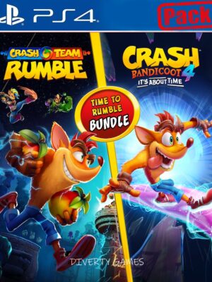 CRASH TEAM RUMBLE™ + CRASH BANDICOOT™ 4: IT’S ABOUT TIME PS4