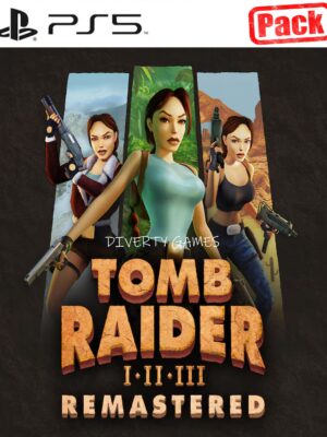 TOMB RAIDER I-III REMASTERED STRARRING LARA CROFT PS5