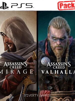 ASSASSIN’S CREED MIRAGE & ASSASSIN’S CREED VALHALLA BUNDLE PS5