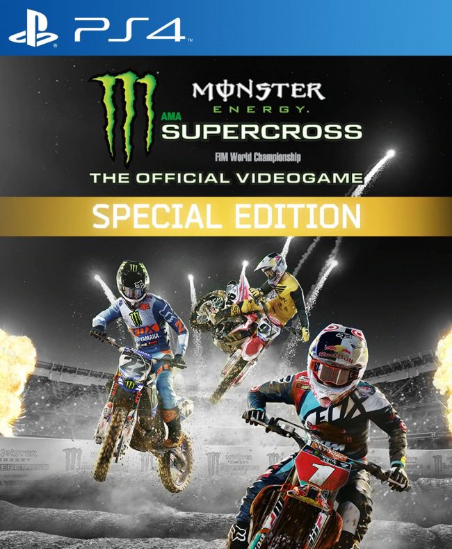 MONSTER ENERGY SUPERCROSS - SPECIAL EDITION PS4