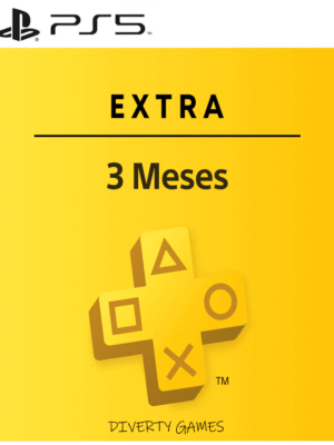 PS PLUS EXTRA 3 MESES PS5 (FORMATO CUENTA)