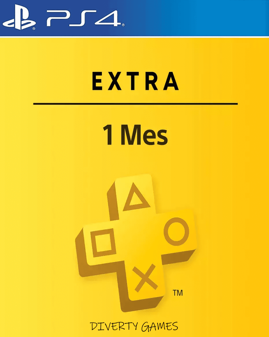 PS PLUS EXTRA 1 MES PS4 (FORMATO CUENTA)