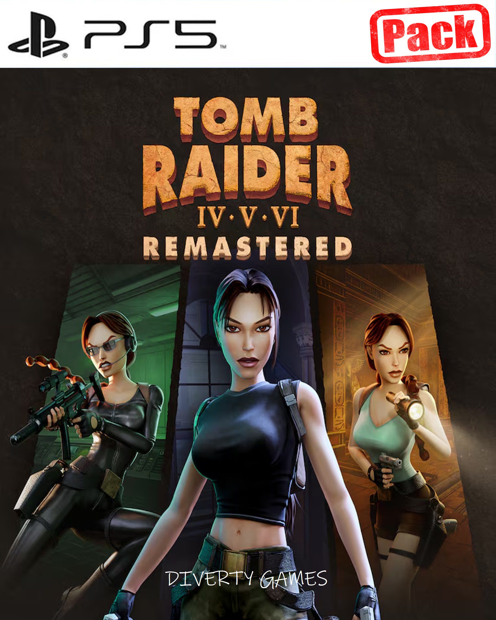 TOMB RAIDER IV-VI REMASTERED PS4