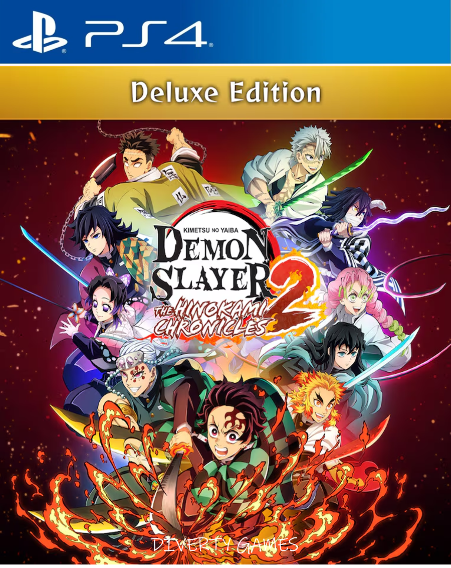 DEMON SLAYER -KIMETSU NO YAIBA- THE HINOKAMI CHRONICLES 2 DELUXE EDITION PS4
