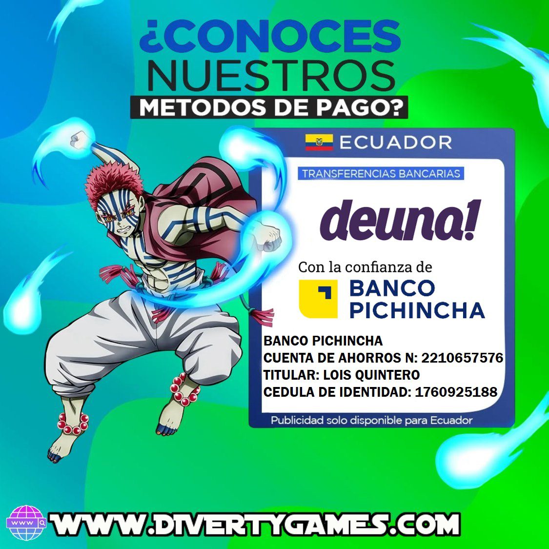 MEDIOS DE PAGO ECUADOR