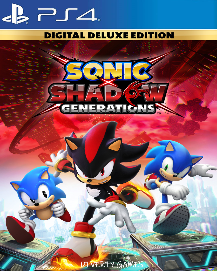 SONIC X SHADOW GENERATIONS DIGITAL DELUXE EDITION PS4