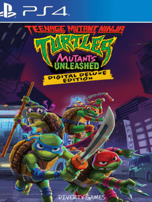 TEENAGE MUTANT NINJA TURTLES: MUTANTS UNLESHED – DIGITAL DELUXE EDITION PS4