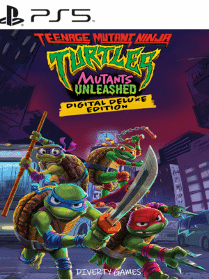 TEENAGE MUTANT NINJA TURTLES: MUTANTS UNLESHED – DIGITAL DELUXE EDITION PS5