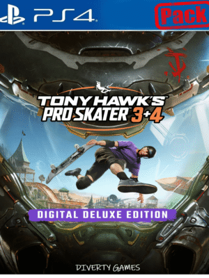 TONY HAWKS™ PRO SKATER™ 3 + 4 – DIGITAL DELUXE EDITION PS4