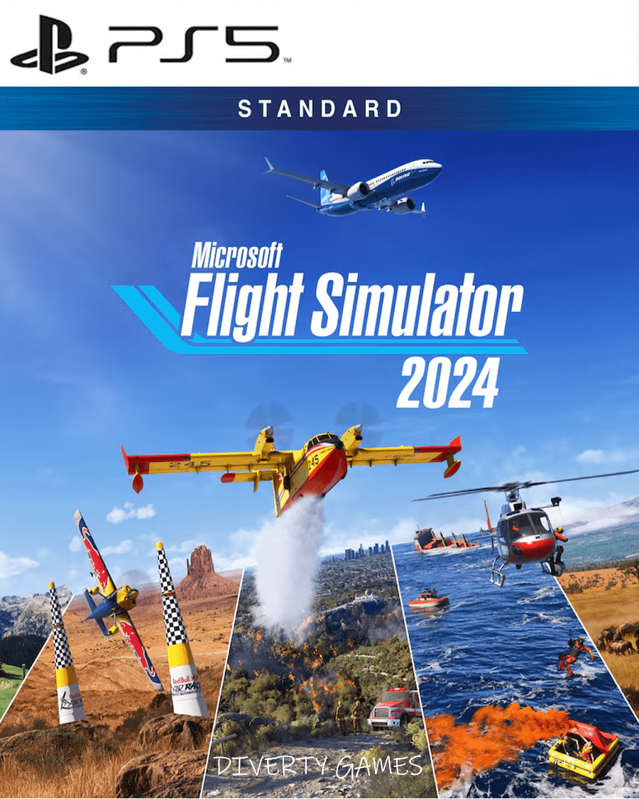 MICROSOFT FLIGHT SIMULATOR 2024- STANDARD EDITION PS5