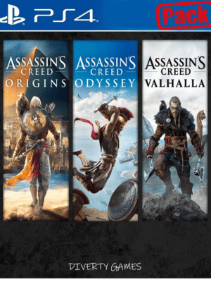 ASSASSINS CREED MYTHOLOGY PACK PS4