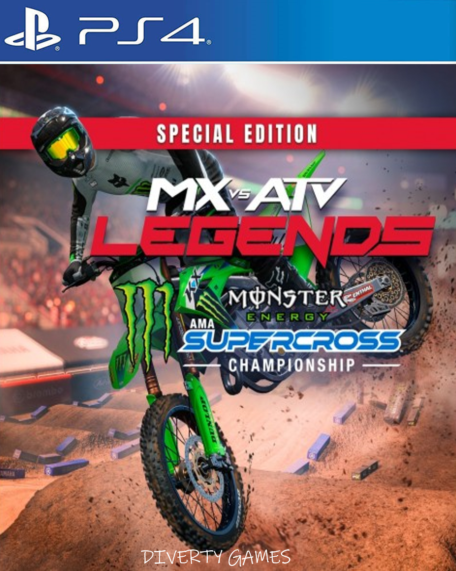 MX VS ATV LEGENDS - 2025 MONSTER ENERGY SUPERCROSS EDITION PS4