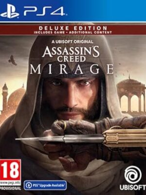 ASSASSINS CREED® MIRAGE DELUXE EDITION PS4