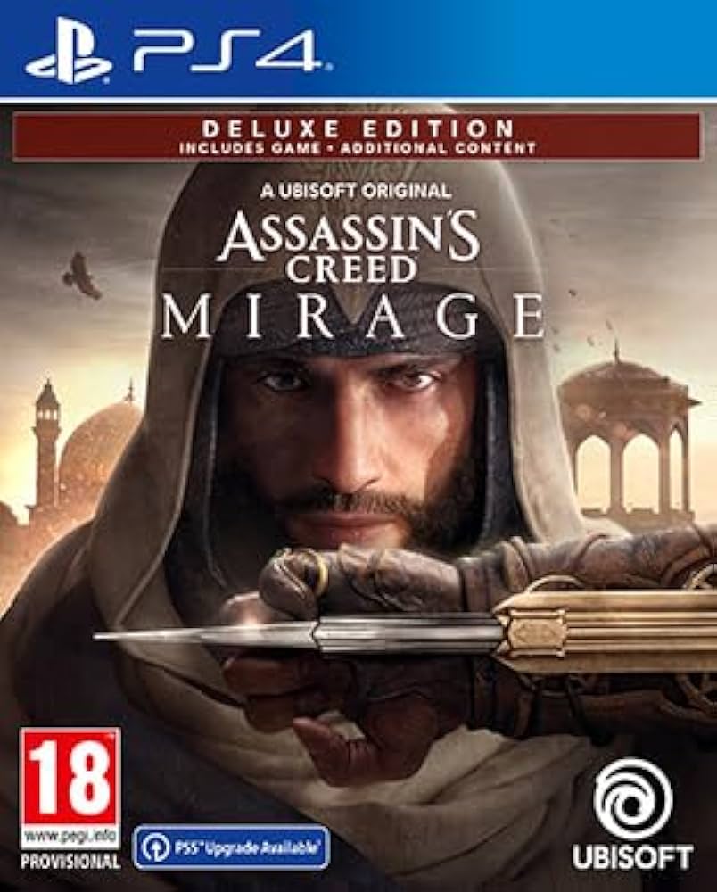 ASSASSINS CREED® MIRAGE DELUXE EDITION PS4