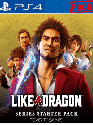 LIKE A DRAGON SERIES STARTER PACK PS4